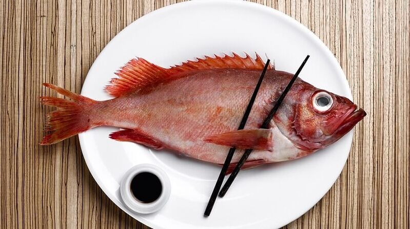 Рыба для японской диеты